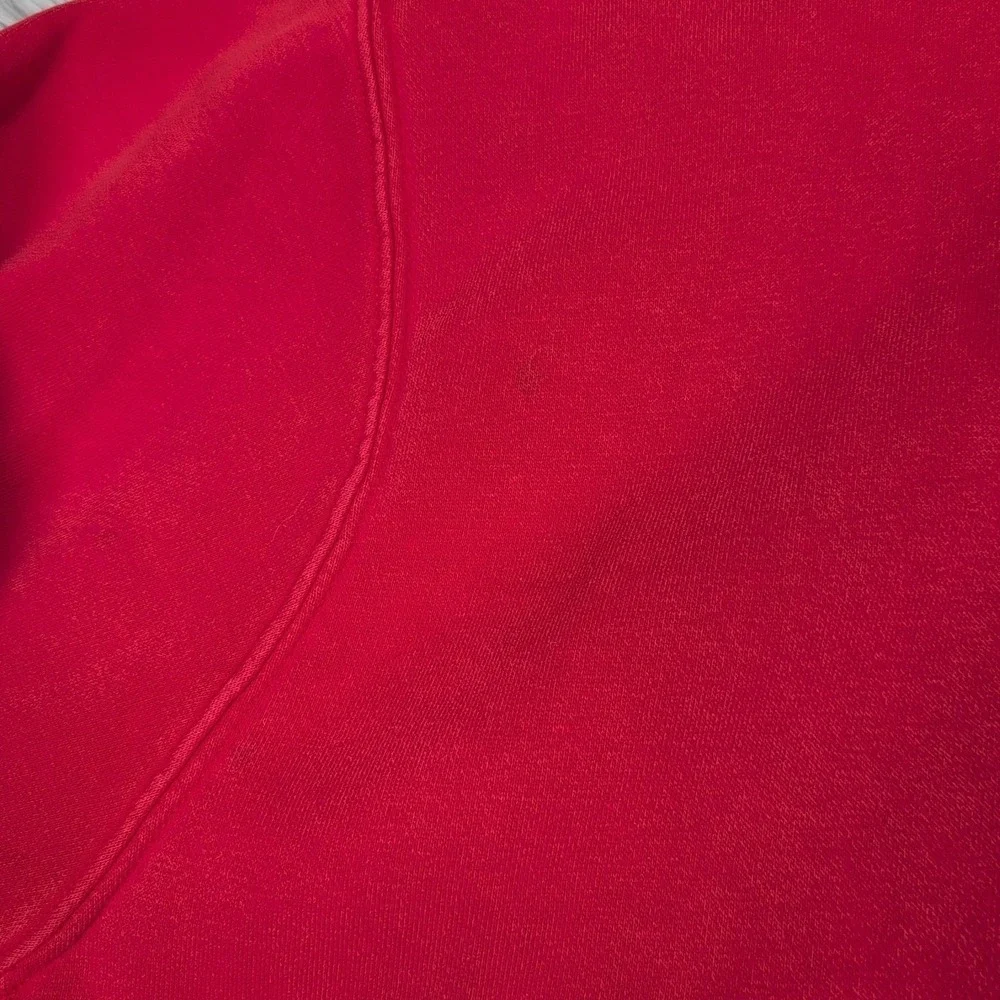 Vintage Nike Sweatshirt Mens XL Red Hoodie ‎ Pocket Athletic Street Wear Comfort